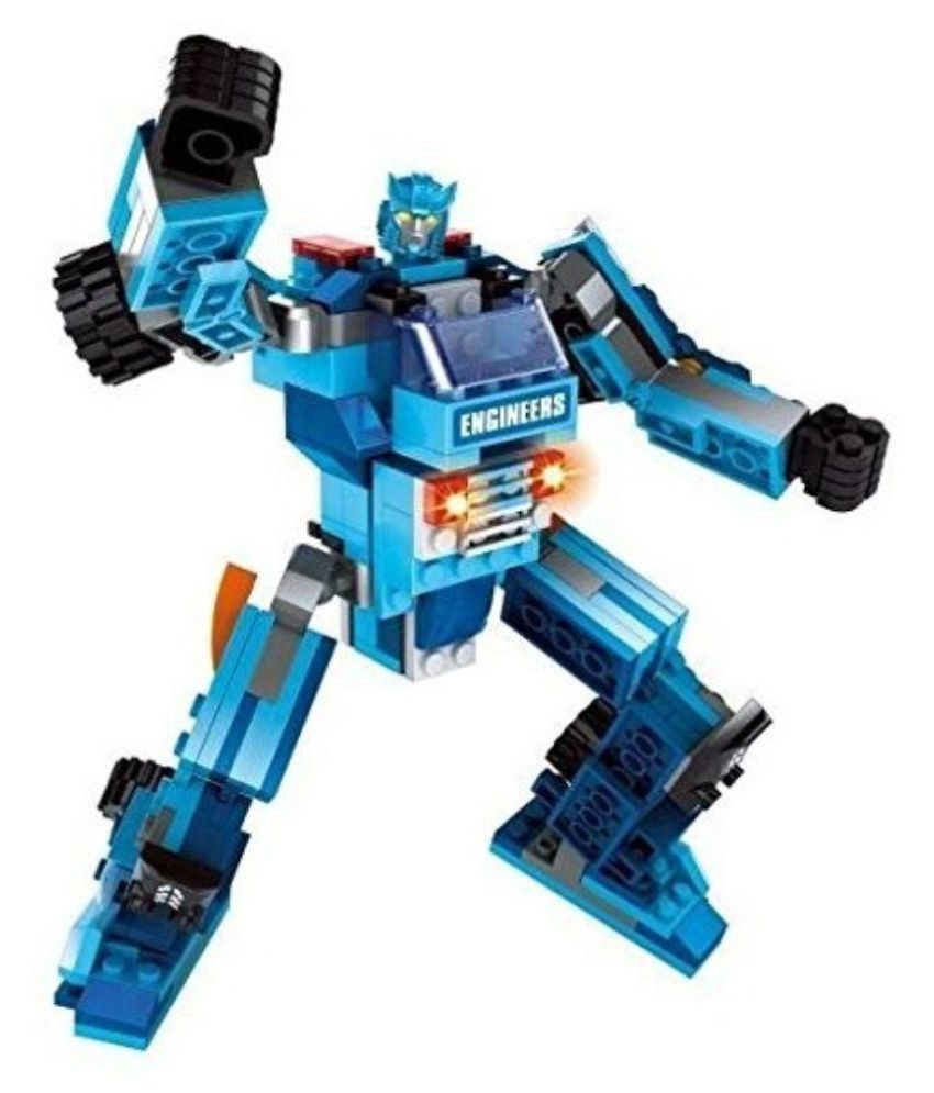 transformer toy blue