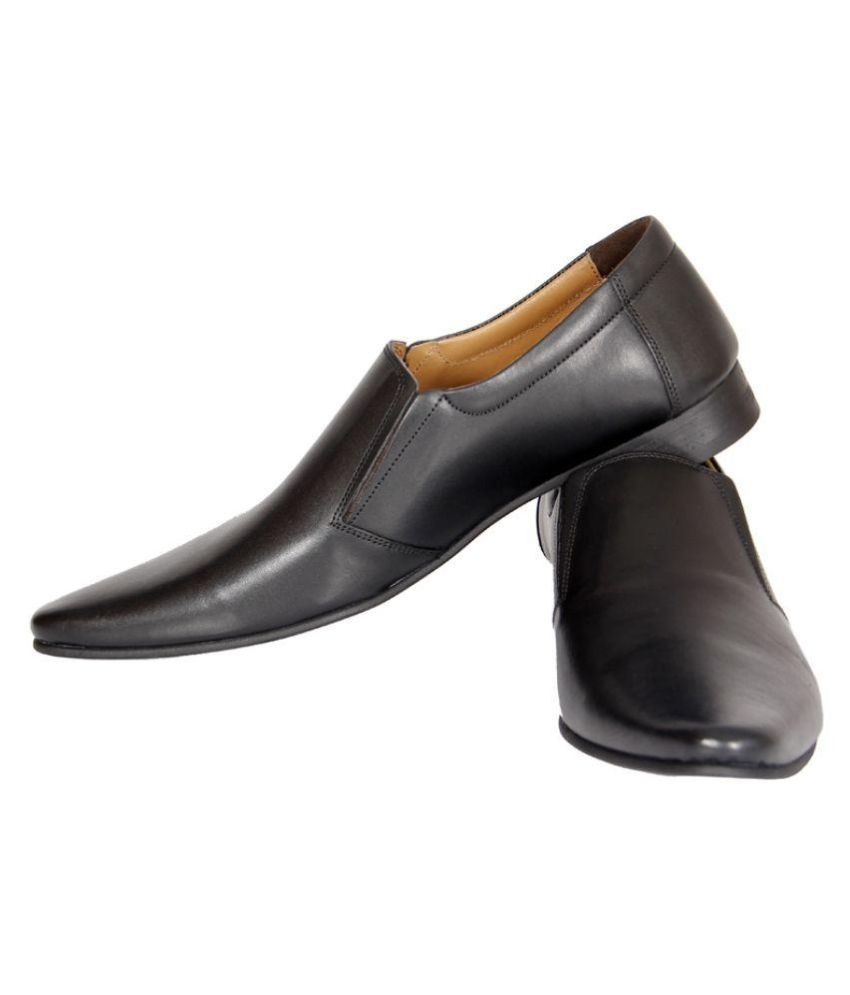 Fossa Black Formal Shoes Price in India- Buy Fossa Black Formal Shoes ...