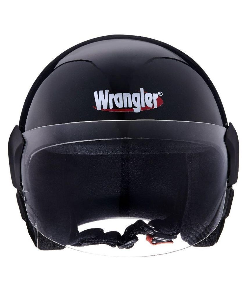 wrangler open face helmet