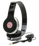 Signature VM-46 Over Ear Wired Headphones Without Mic Black
