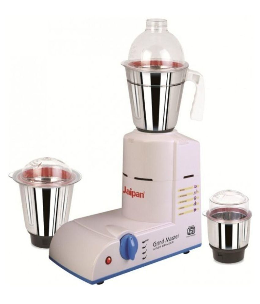 Jaipan Grand Master 450 W 3 Jar Mixer Grinder Price in India Buy Jaipan Grand Master 450 W 3