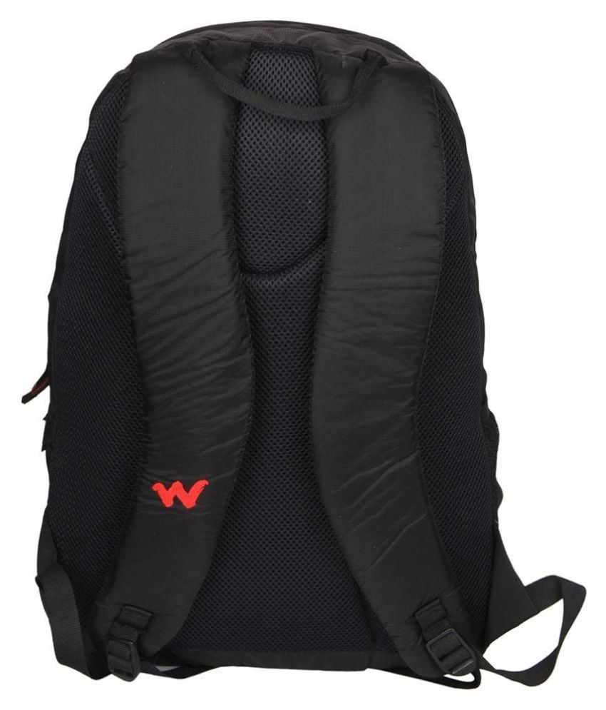 Wildcraft Black Polyester Casual Backpack Buy Wildcraft Black