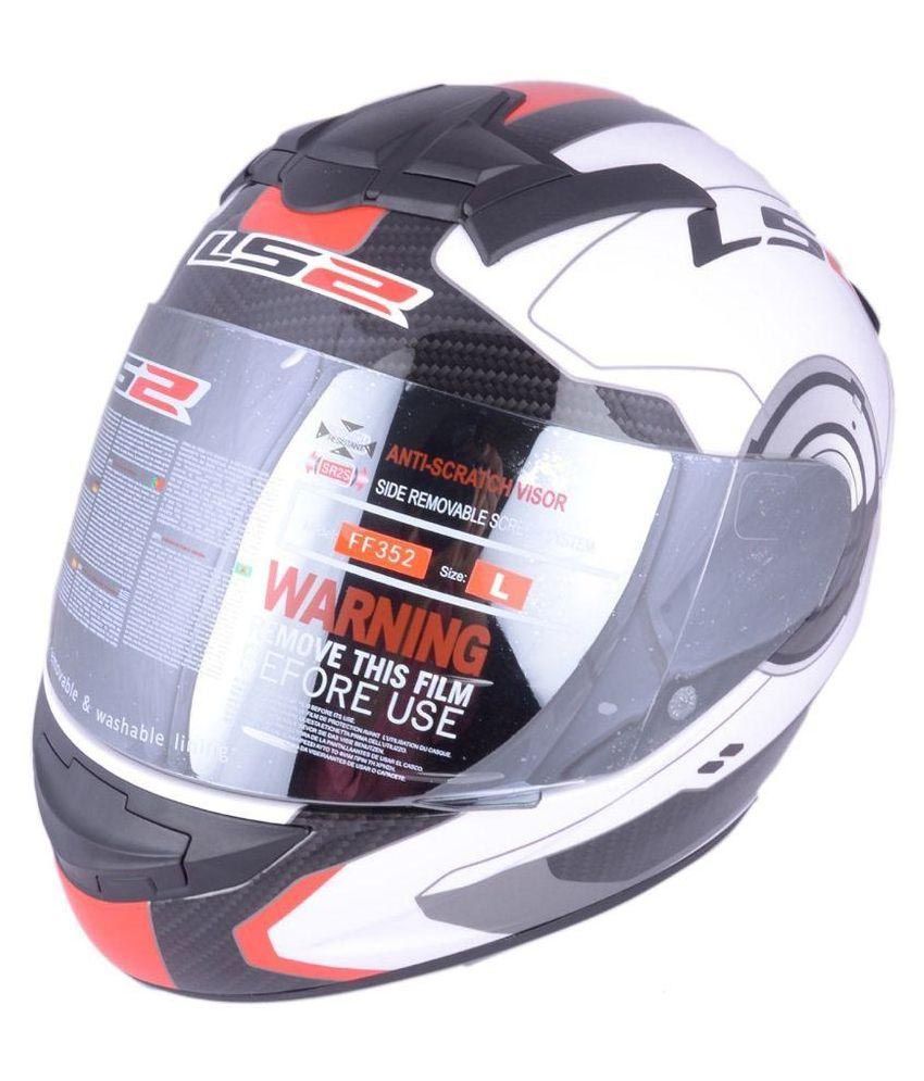 LS2 FF352 - Full Face Helmet White XL: Buy LS2 FF352 - Full Face Helmet ...