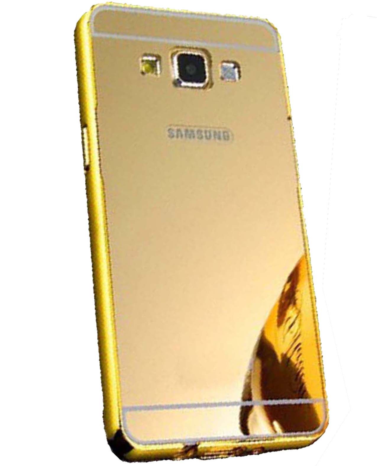Samsung Galaxy J7 2016 Cover by BM Golden Plain Back Covers Samsung Galaxy J7 2016 Cover by BM Golden