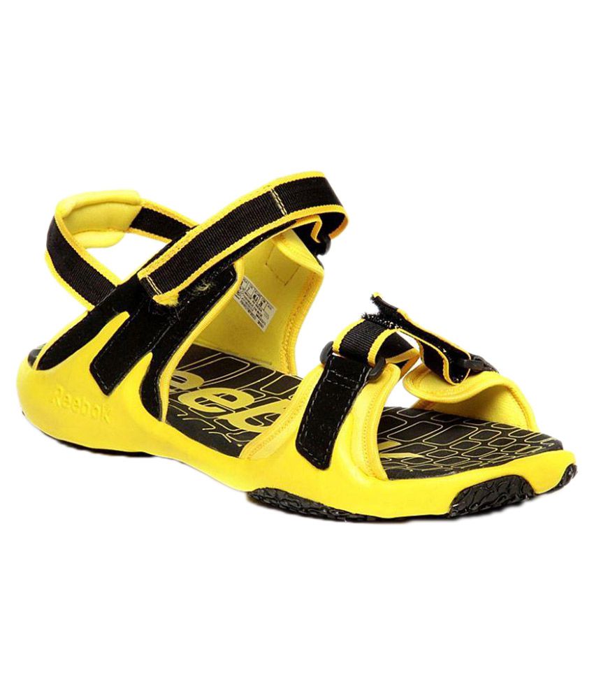 Reebok Yellow Floater Sandals - Buy 