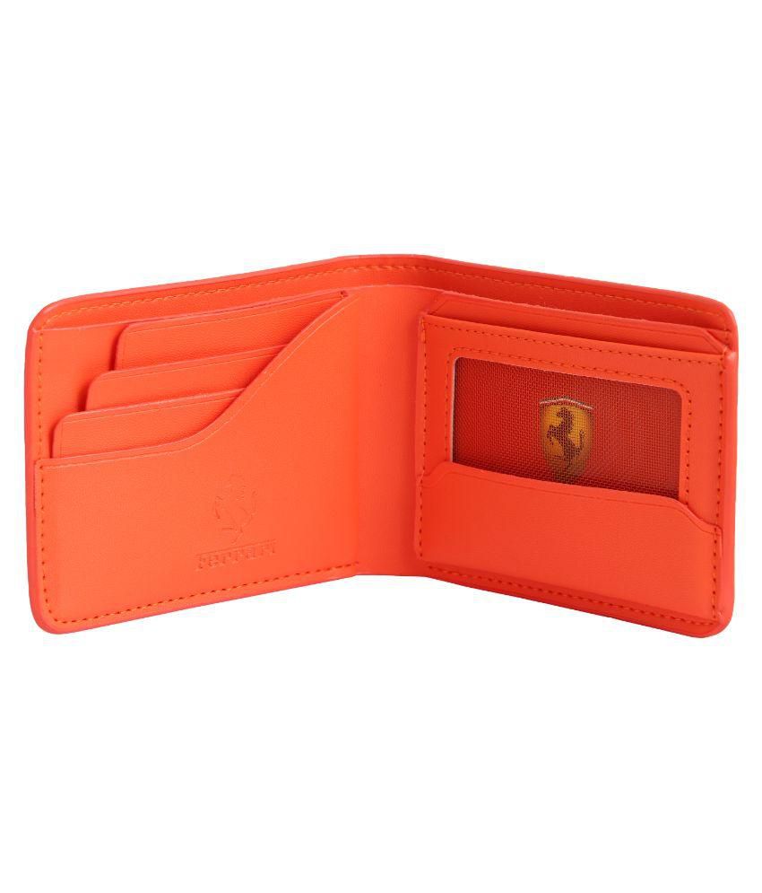 Ferrarri Orange Wallet for Men: Buy Online at Low Price in India - Snapdeal