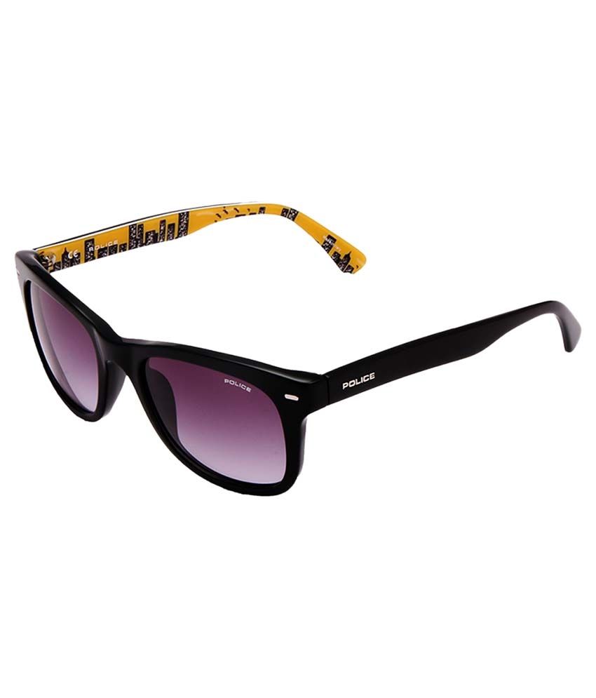 Police Gray Wayfarer Sunglasses ( Police-S1861-0700