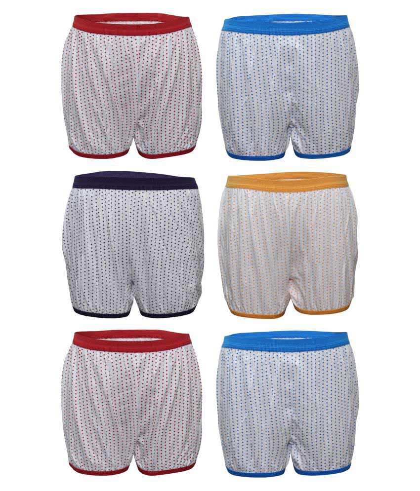 Bodycare White Cotton Bloomers - Pack of 6 - Buy Bodycare White Cotton ...