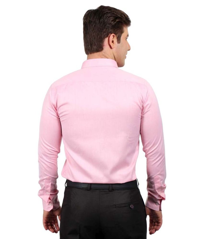 mens pink formal shirts uk