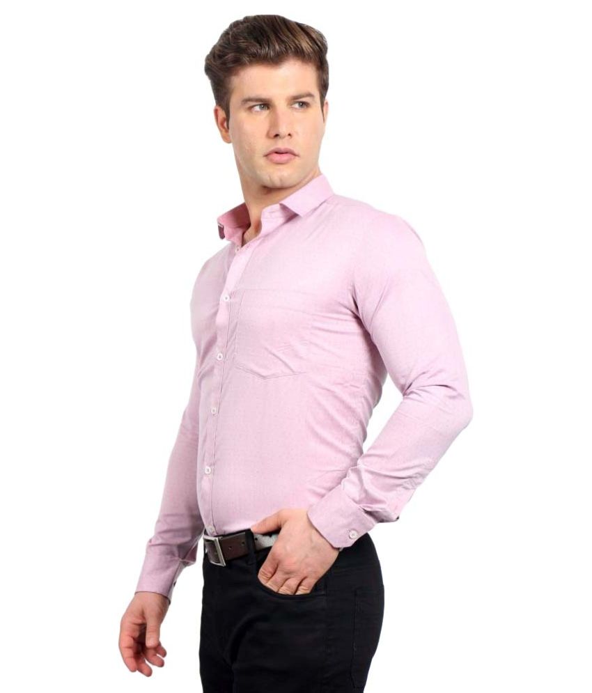 mens pink formal shirts uk