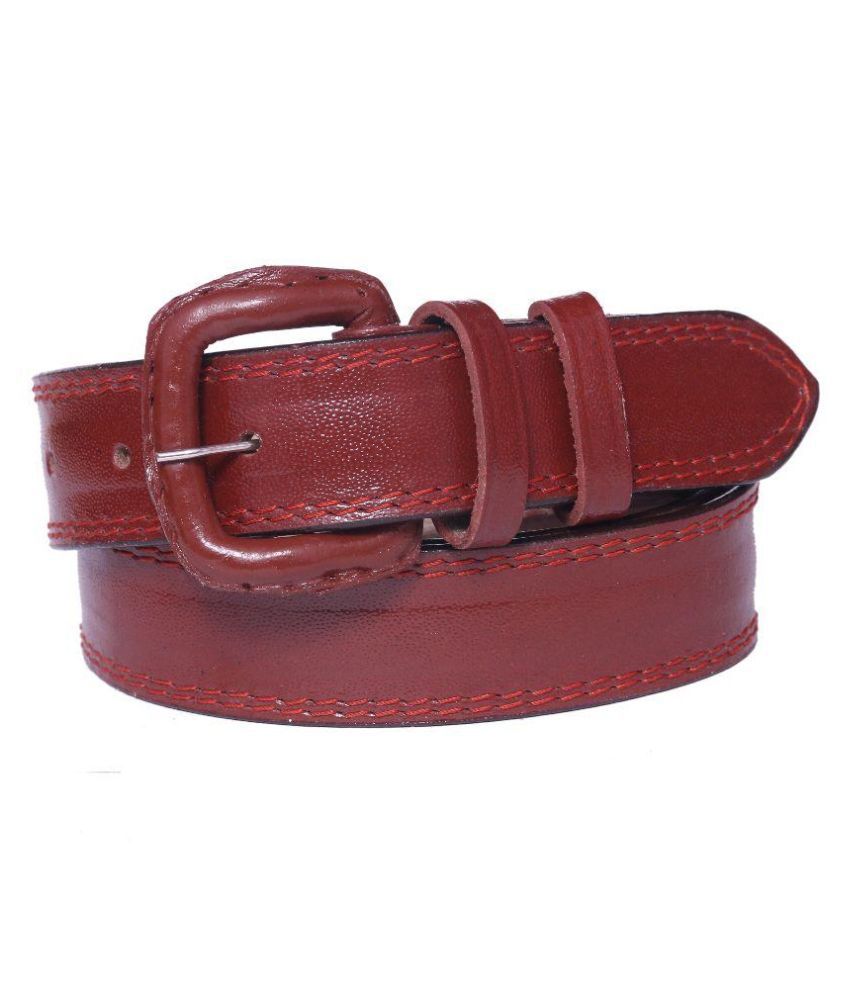 Daller Maroon Belt: Buy Online at Low Price in India - Snapdeal