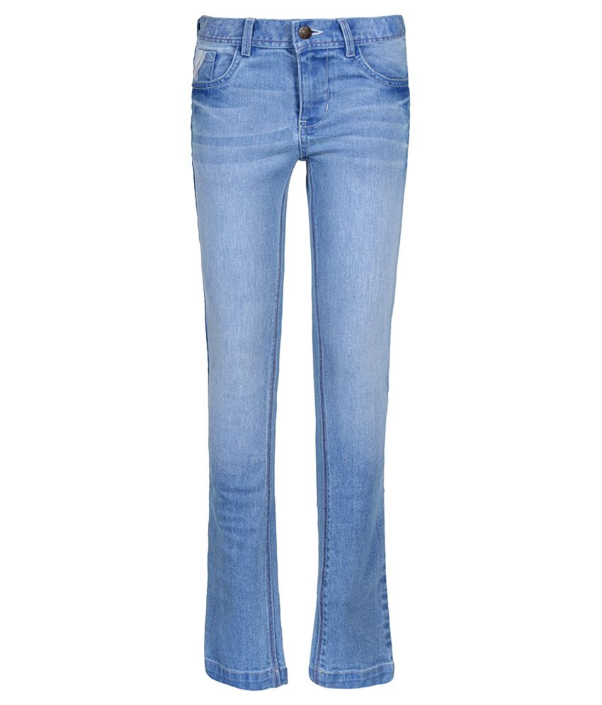 UFO Blue Slim Fit Jeans - Buy UFO Blue Slim Fit Jeans Online at Low ...