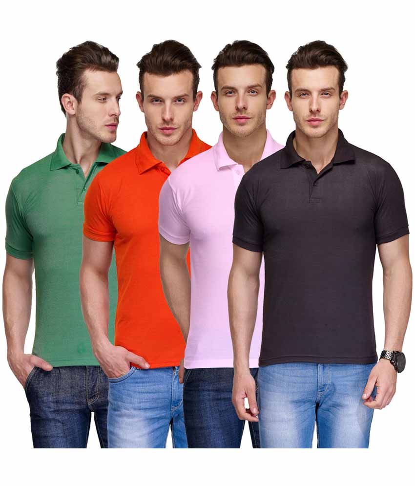 4 pack polo shirts