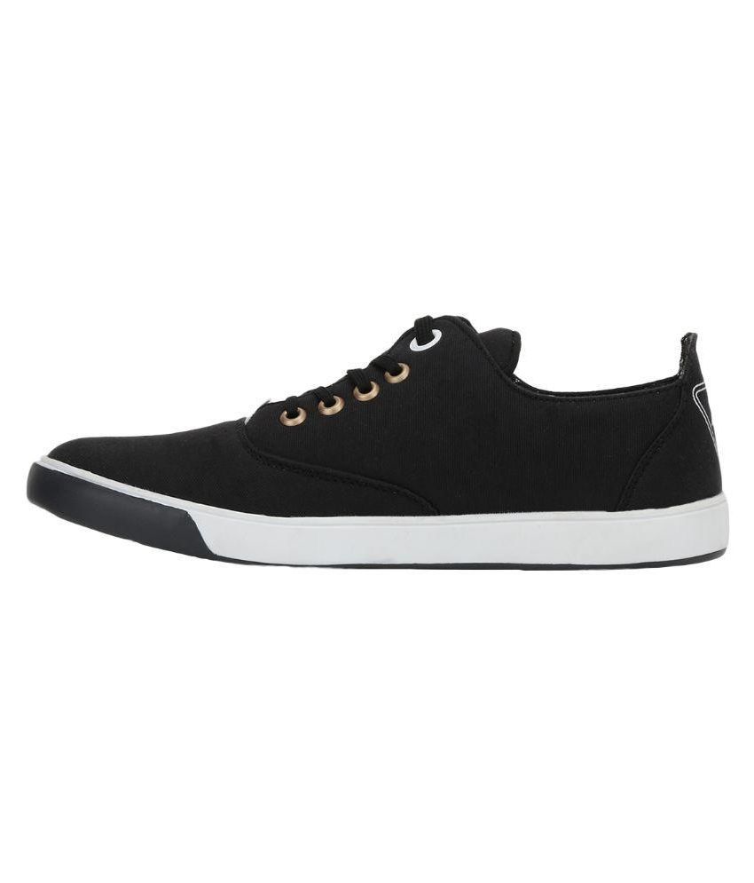 Kzaara Black Sneaker Shoes - Buy Kzaara 
