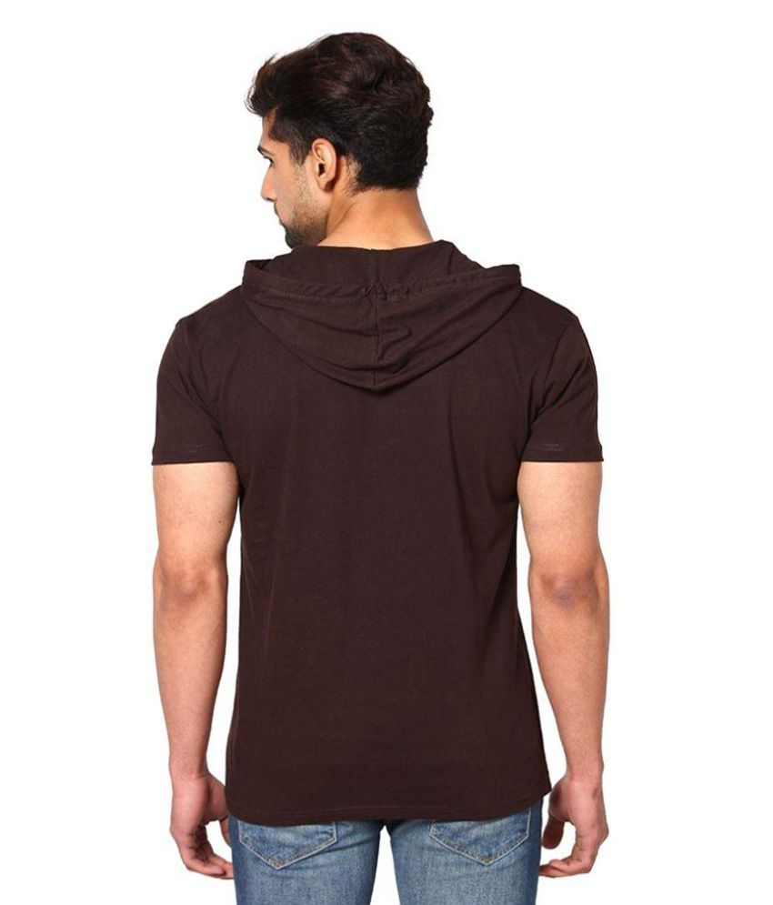 Unisopent Designs Brown Hooded Sweatshirt - Buy Unisopent Designs Brown ...