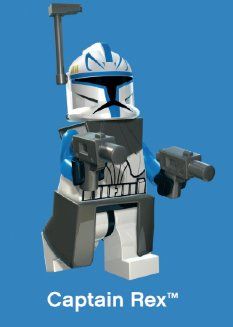 lego minifigures captain rex