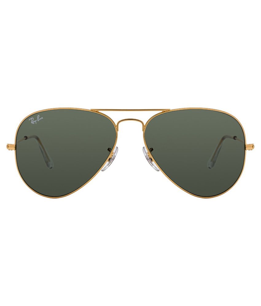 Ray-Ban Green Pilot Sunglasses (RB3025 