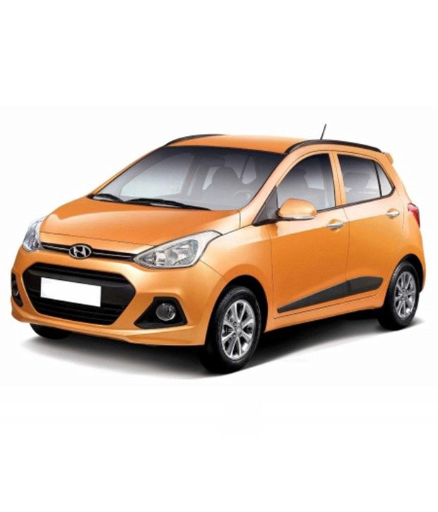 Speedwav Car Bumper Safety Guard Protector Black Hyundai Grand I10