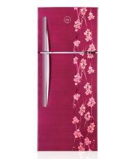 Godrej 290 Ltr 3 Star RT Eon 290 P 3.4 Frost-free Double-door Refrigerator Ruby Petals