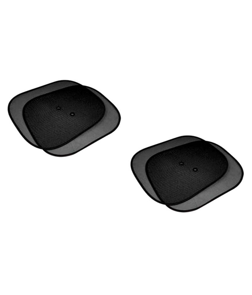 Raaisin Black Nylon Car Sunshade Set of 2 Buy Raaisin Black Nylon Car Sunshade Set of 2