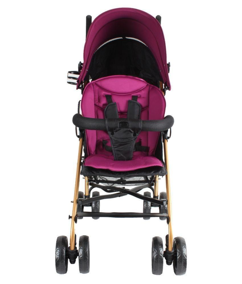 ABDC Kids Pink Baby Stroller - Buy ABDC Kids Pink Baby Stroller Online ...