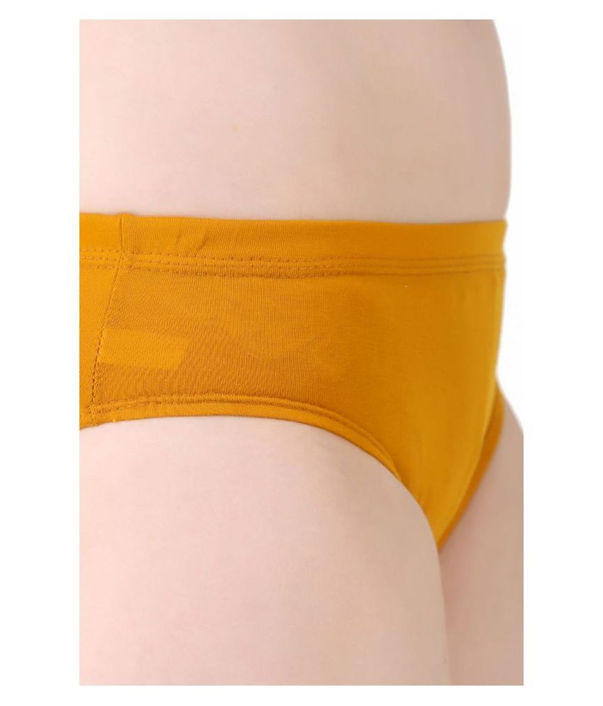 Buy Kitex Yellow Poly Cotton Panties Online at Best Prices in India