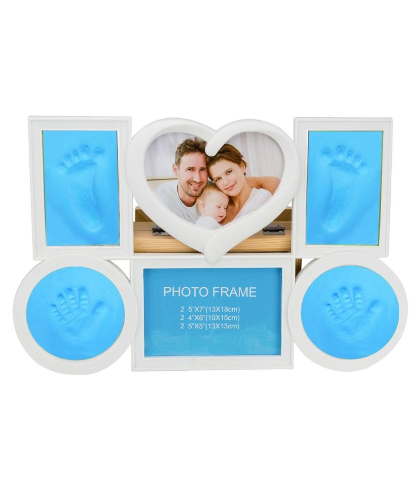 BABIES BLOOM MDF Wall Hanging White Collage Photo Frame Buy BABIES