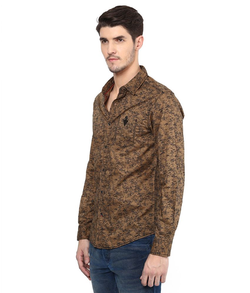 mufti brown shirt
