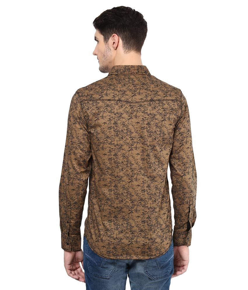 mufti brown shirt