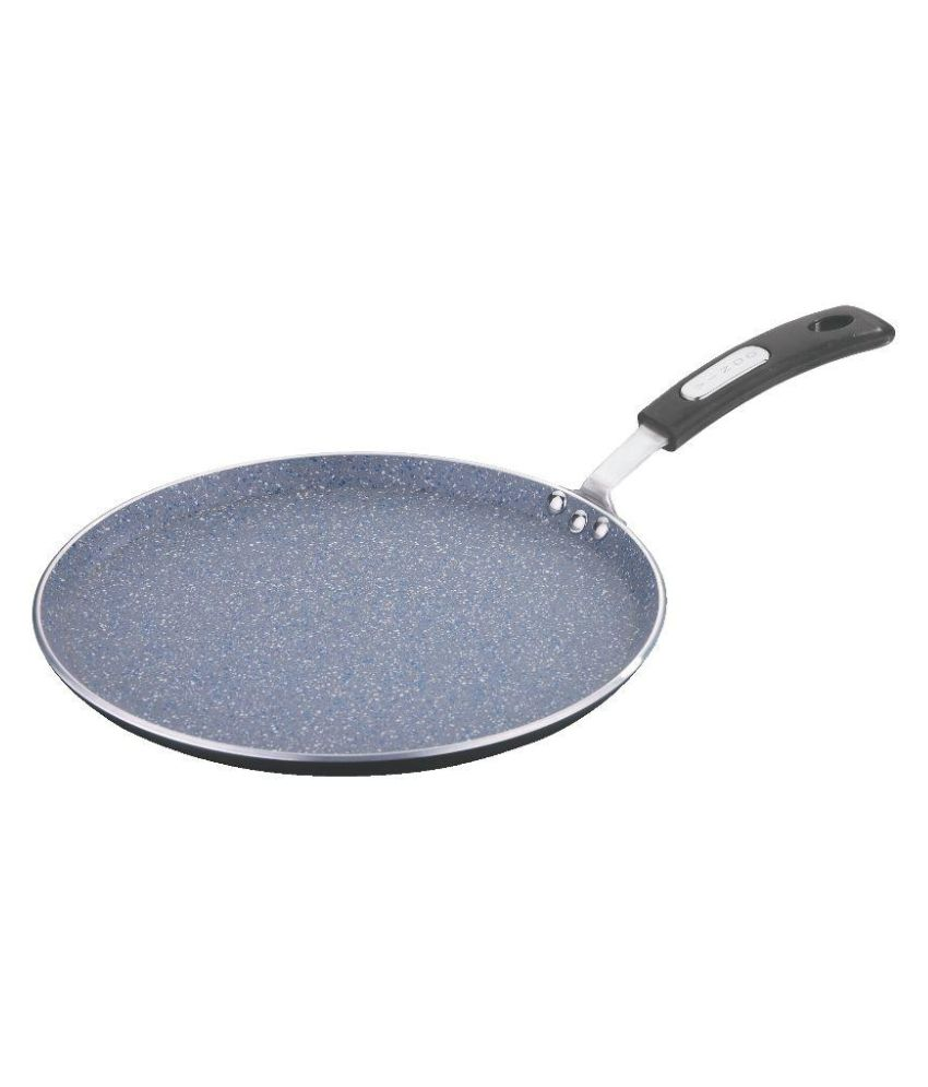 Vinod Cookware Aluminium Zest Marbilo Dosa Tawa Black Buy Online at