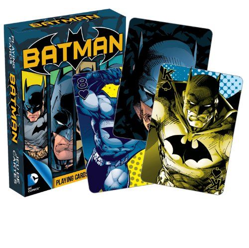 dc comics pop playing cards