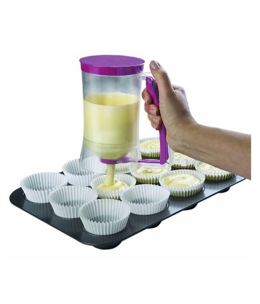 Everything Imported Batter Dispenser For Cupcake pancake Muffin Waffles