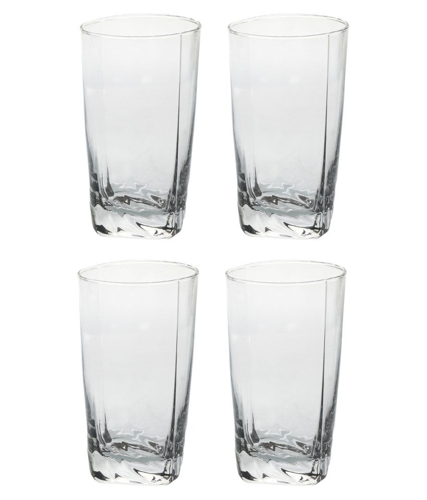     			Somil Water/Juice  Glasses Set,  350 ML - (Pack Of 4)