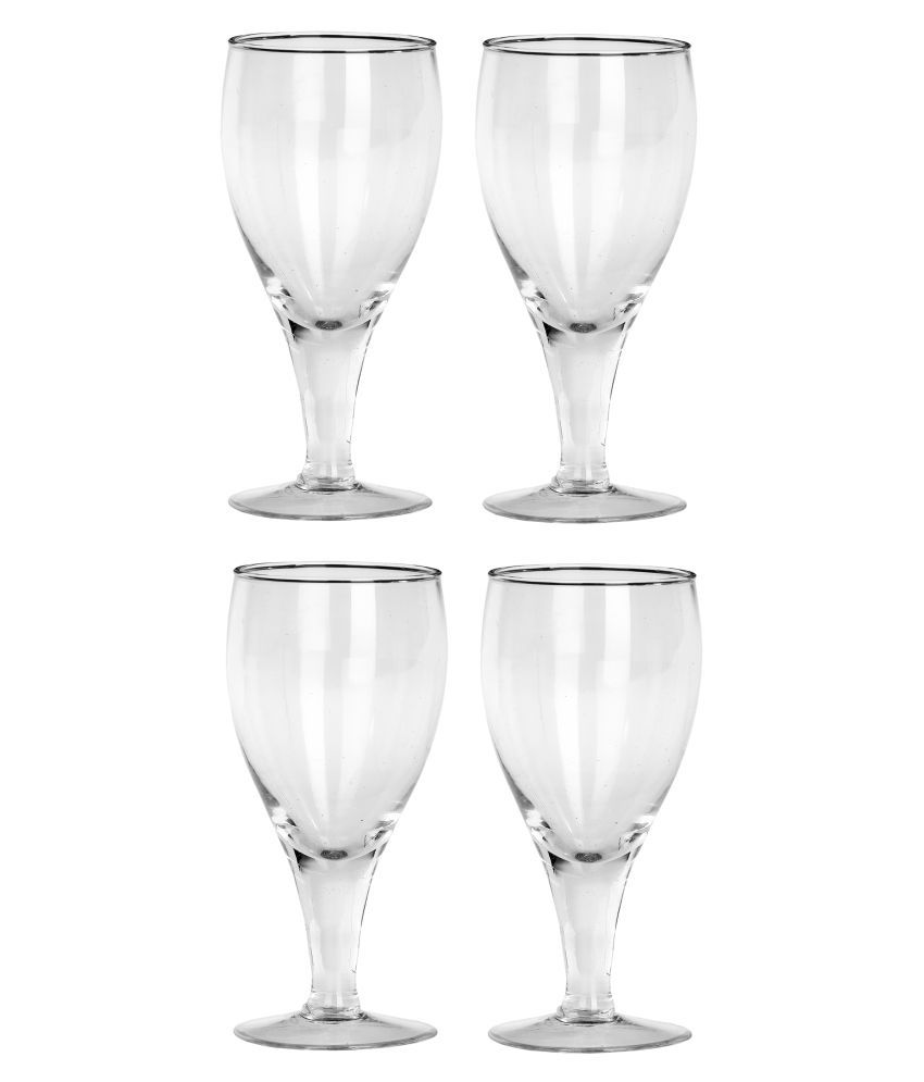     			Somil Wine  Glasses Set,  180 ML - (Pack Of 4)
