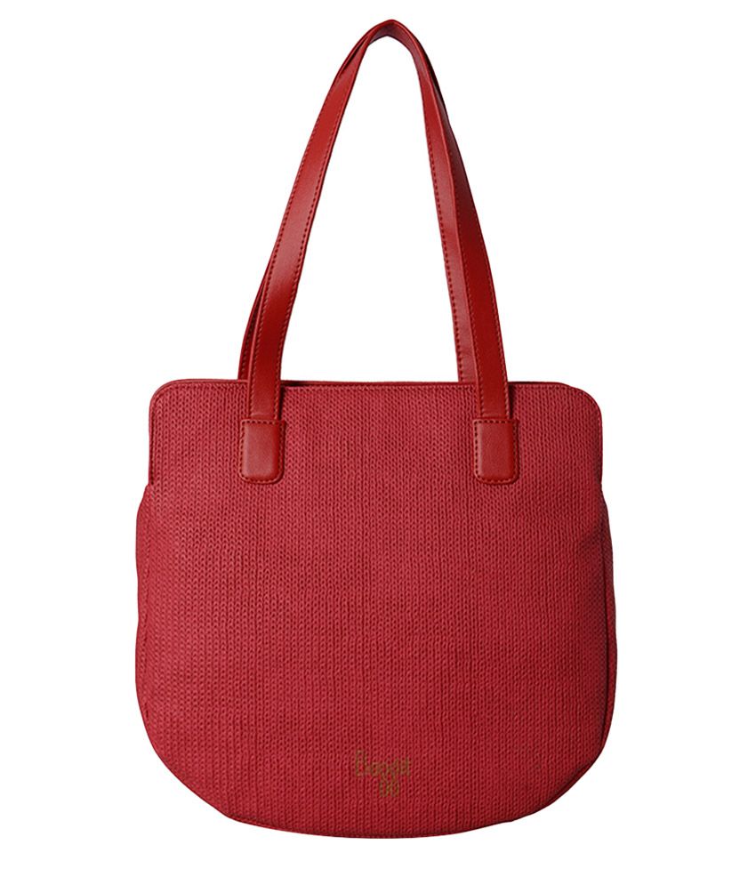 baggit red handbag