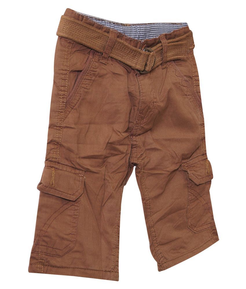 brown cargo men