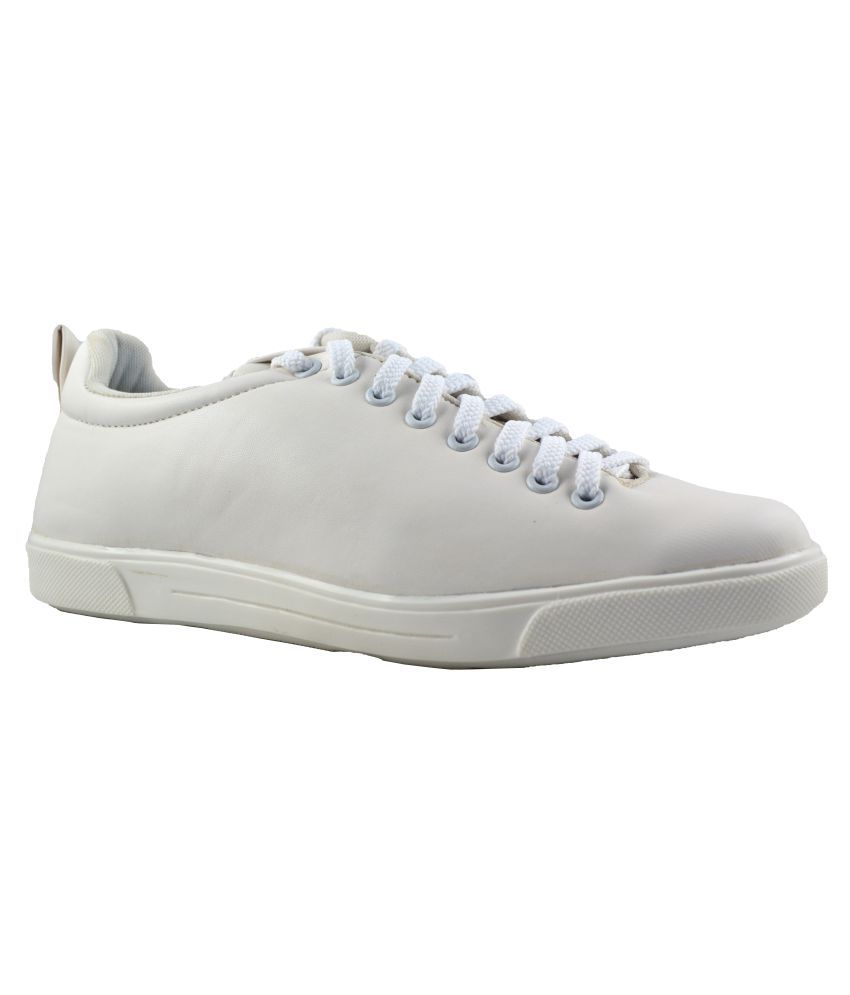 Beonza White Lifestyle Shoes - Buy Beonza White Lifestyle Shoes Online ...