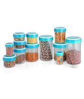Polyset Blue Polyproplene Food Container (Set of 12)