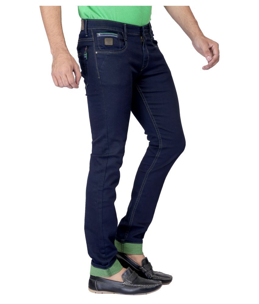 blue washed jeans