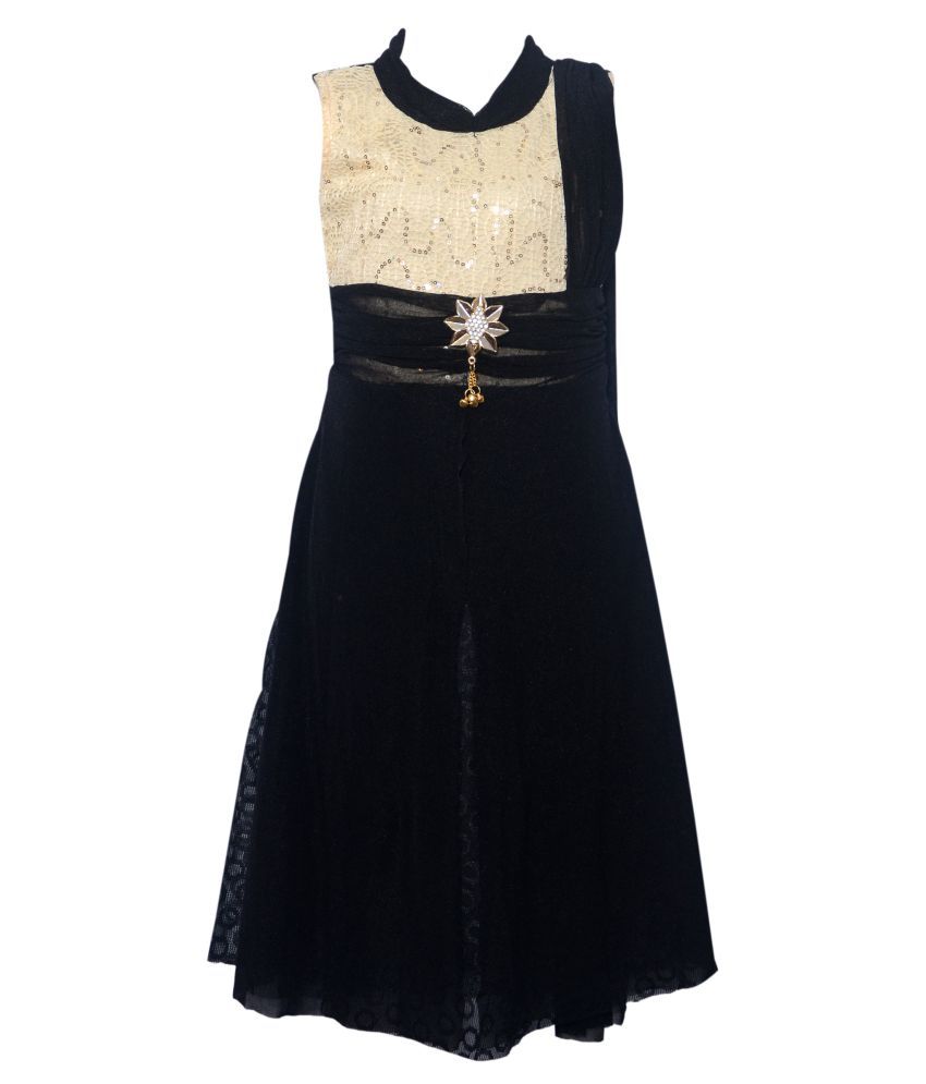 black net gown