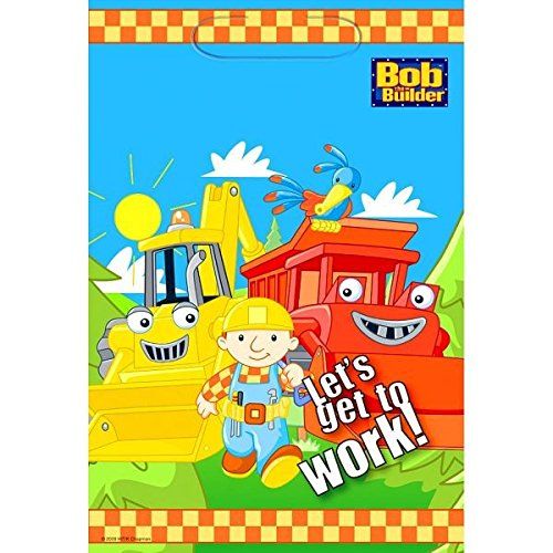 Bob the Builder Treat Bags Party Accessory Buy Bob the Builder Treat