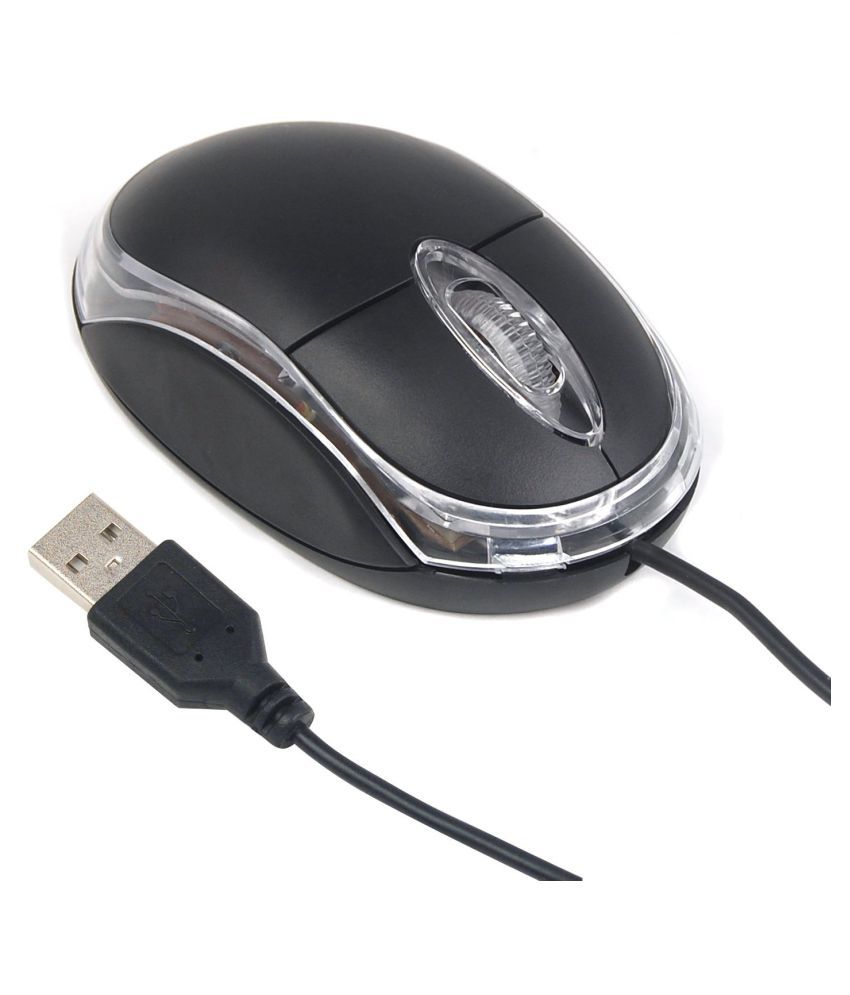     			BBC 220 Black USB Wired Mouse
