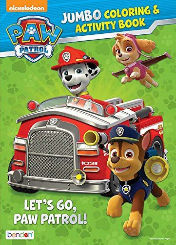 Bendon Paw Patrol Color & Activity Value Pack (6 Piece) - Buy Bendon ...