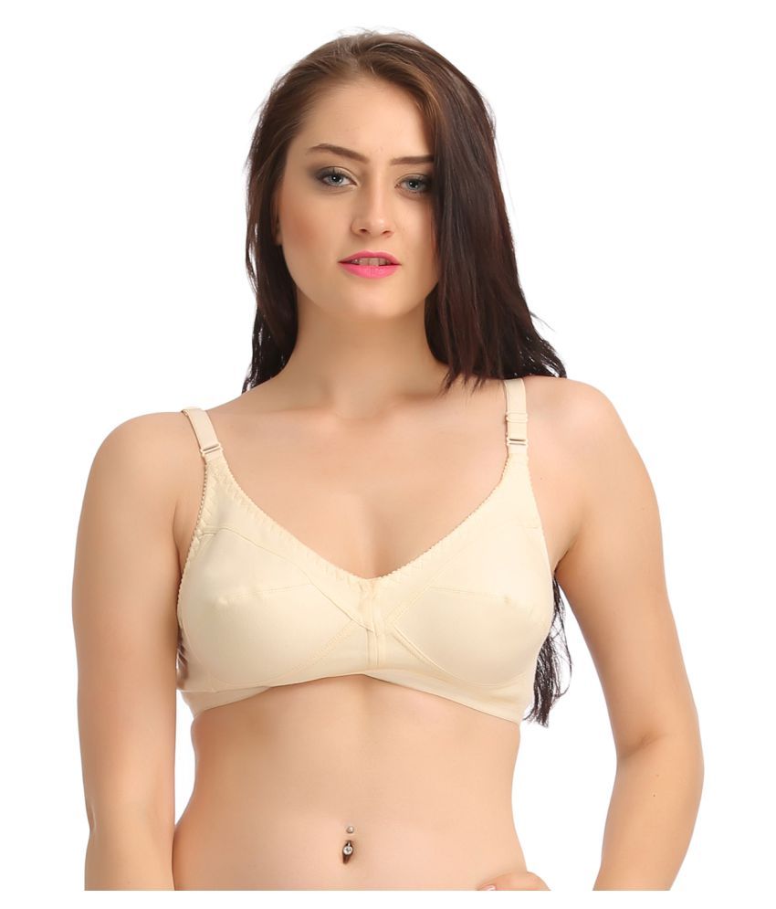     			Clovia Beige Cotton Bras