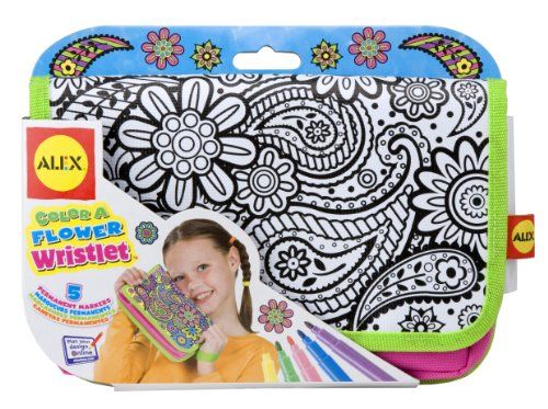 alex toys craft color a flower bag