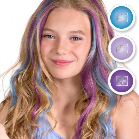 Style Me Up Hair Chalk 3-Pack (Purple Combo) - Buy Style Me Up Hair Chalk  3-Pack (Purple Combo) Online at Low Price - Snapdeal