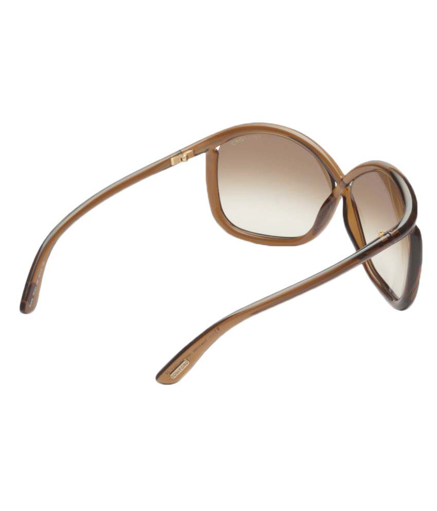 tom ford carli oversized square cateye sunglasses