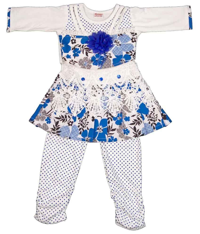 short frock with leggings