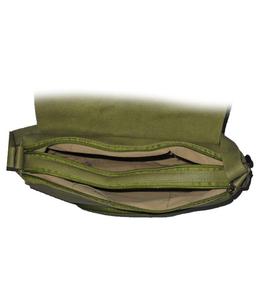 green sling bags