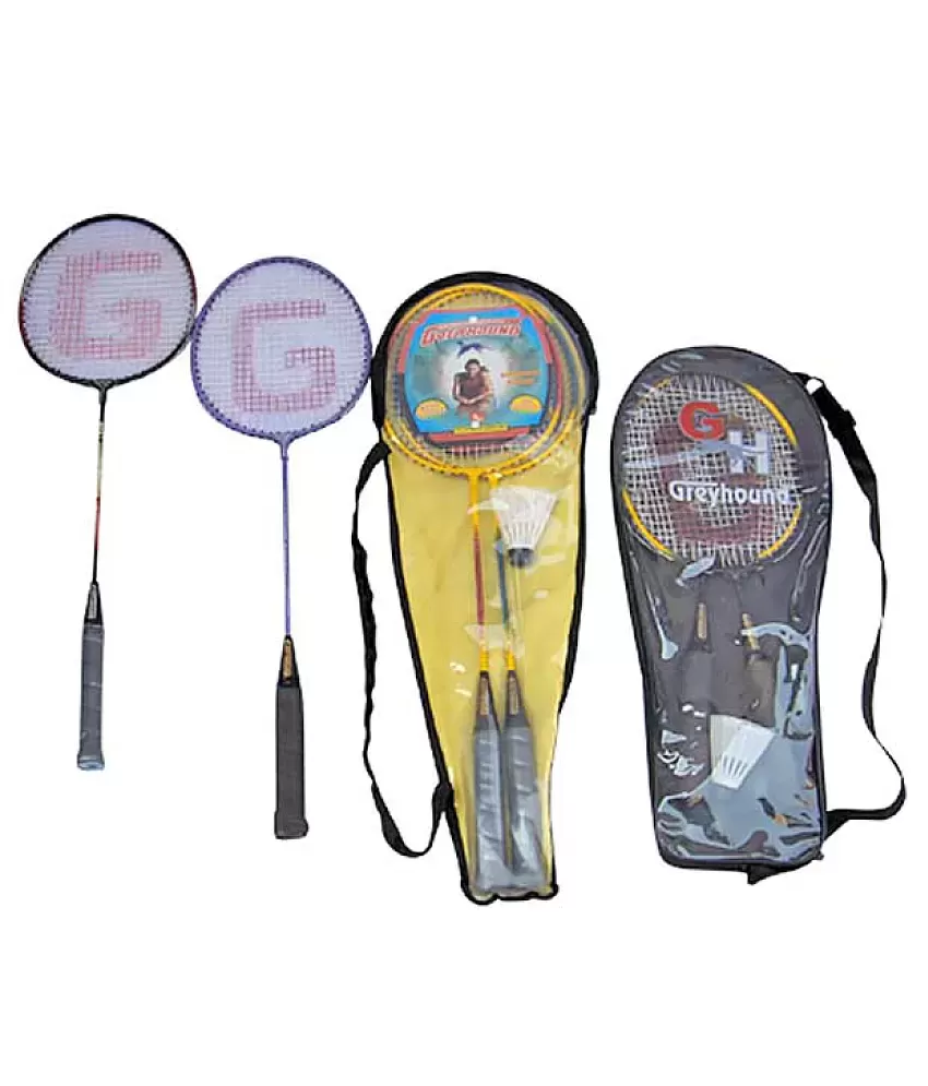 Greyhound Badminton Racket Set Of 2 Buy Online at Best Price on Snapdeal
